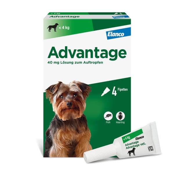 Advantage™ 40 mg Hund 4 St