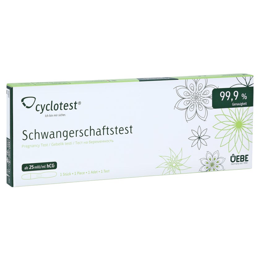 Cyclotest Schwangerschaftstest 25 mlU/ml 1 St