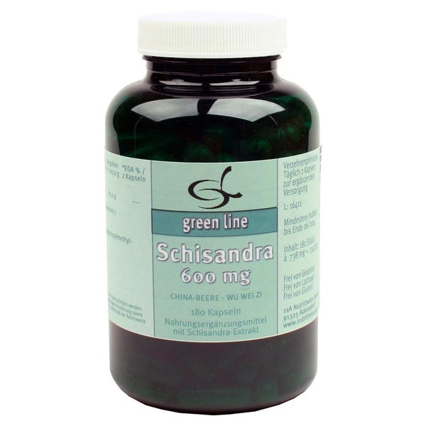 Schisandra 600 mg Kapseln 180 St