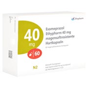 ESOMEPRAZOL Ethypharm 40 mg magensaftres.Hartkaps. 60 St