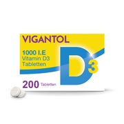 VIGANTOL 1000 I.E. Vitamin D3 Tabletten 200 St