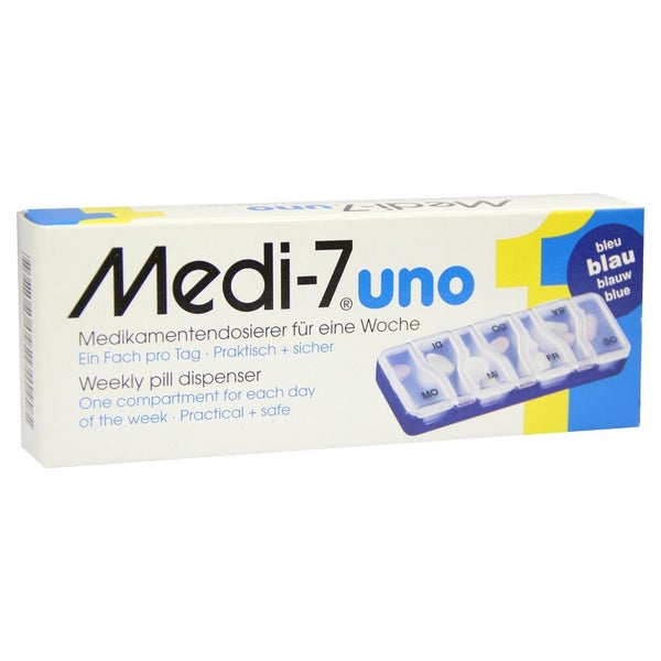 MEDI 7 uno Medikamentendosierer 7 Tage 1 St