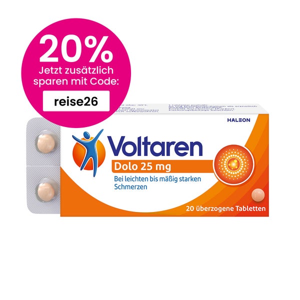 Voltaren Dolo 25mg Tabletten 20 St