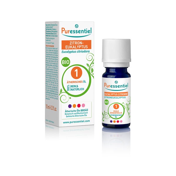 Zitrone Eukalyptus Bio ätherisches Öl 10 ml