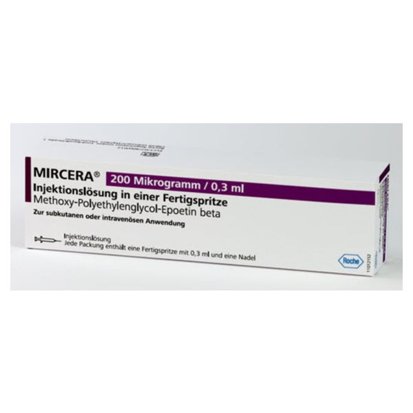 MIRCERA 200 Mikrogramm/0,3 ml Inj.-Lsg.i.e.F.-Sp. 1 St