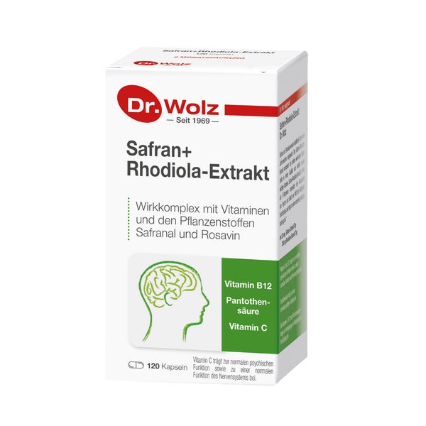 Dr. Wolz Safran & Rhodolia Extrakt 120 St