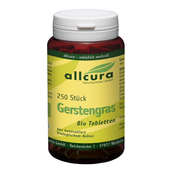 Gerstengras Tabletten Bio 250 St
