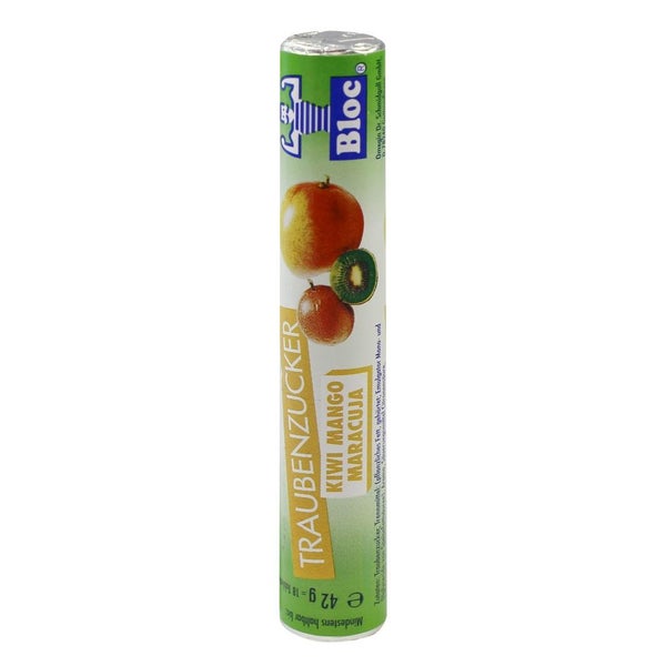 BLOC Traubenzucker Kiwi-Mango-Maracuja 1 St