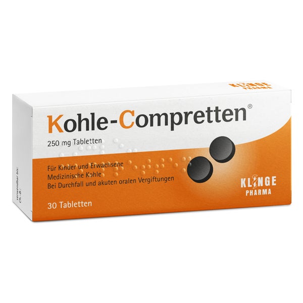 Kohle-Compretten 30 St