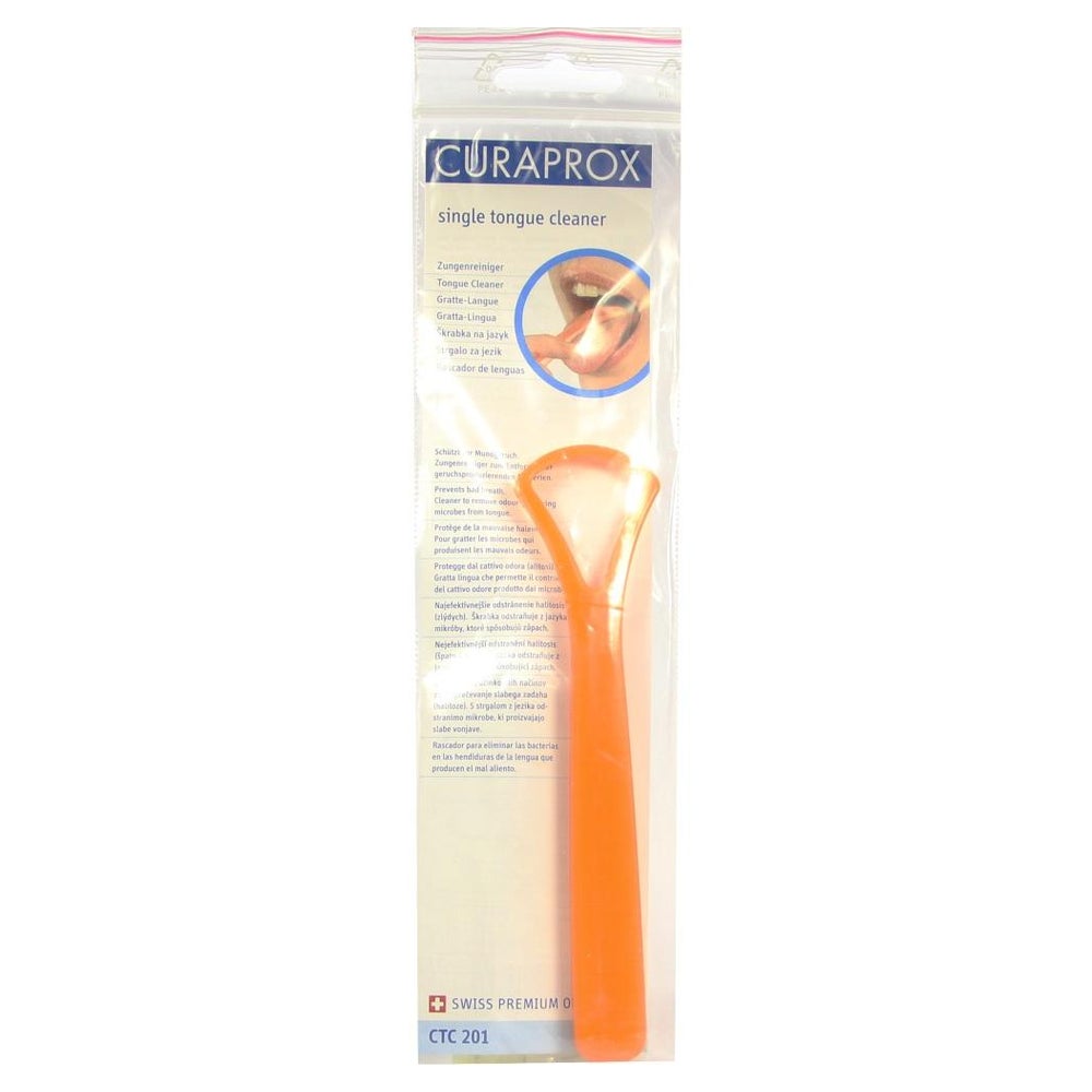 Curaprox® CTC 201 Gratte-langue 1 bord raclant