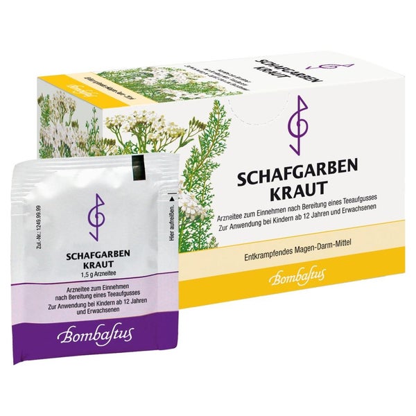 Schafgarbenkraut Tee Filterbeutel 20X1,5 g