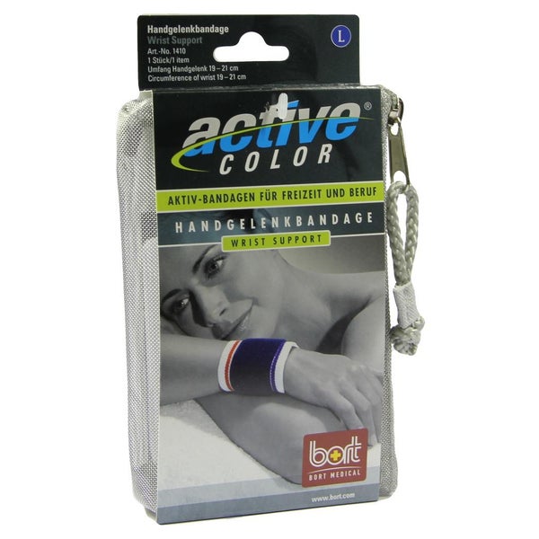 BORT Activecolor Handgelenkbandage L bla 1 St