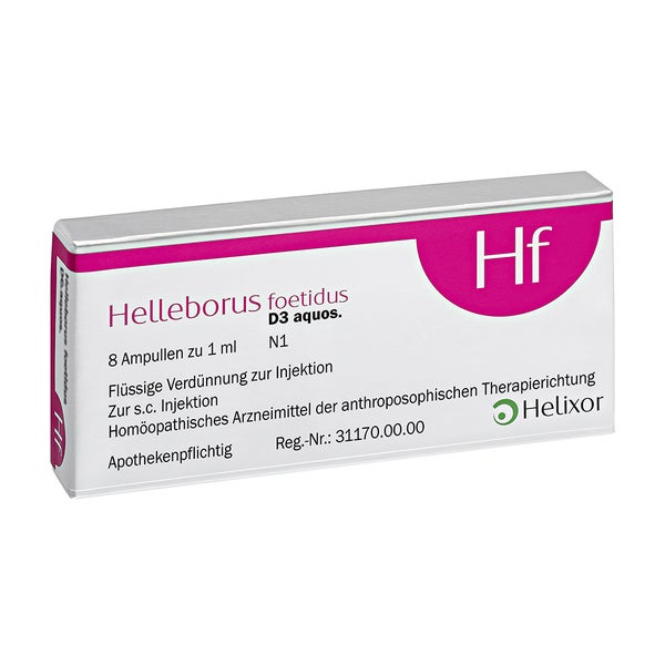 Helleborus Foetidus Aquos. D 3 Ampullen 8X1 ml