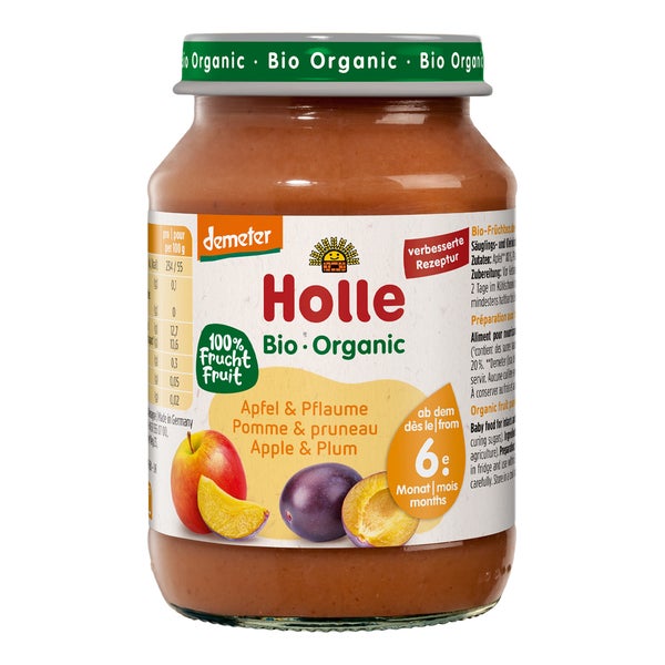 Holle Apfel & Pflaume 190 g