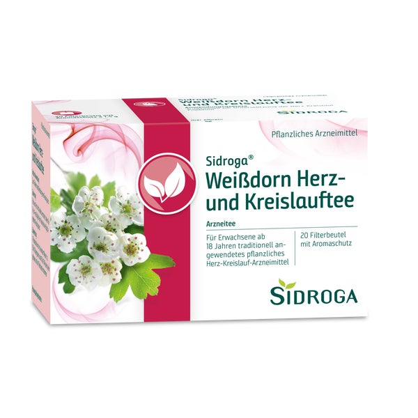 Sidroga Weißdorn Herz- und Kreislauftee Filterbeutel 20X1,5 g