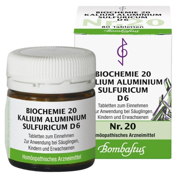 Biochemie 20 Kalium aluminium sulfuricum 80 St