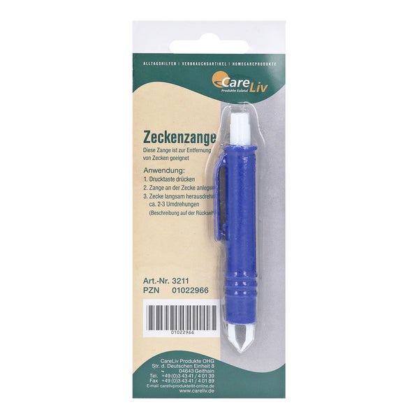 Zeckenzange Kunststoff 1 St