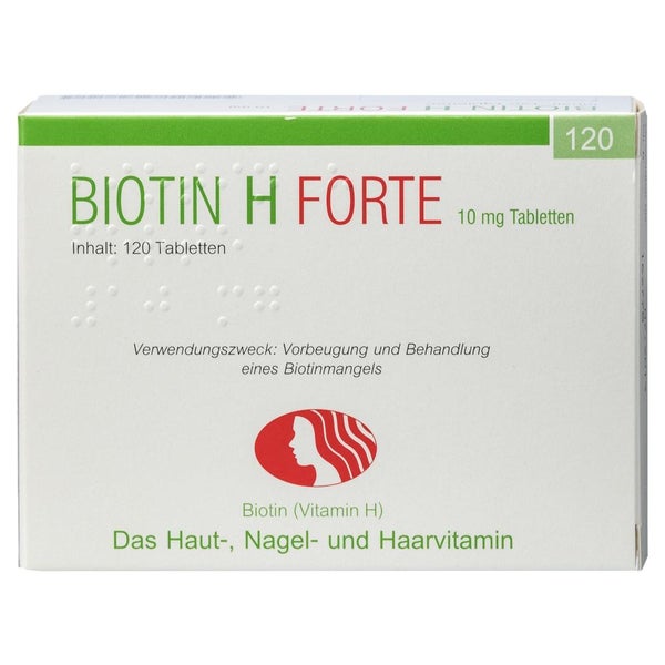 Biotin H forte 10 mg Tabletten 120 St