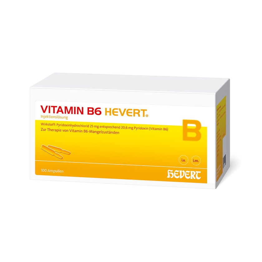 Vitamin B6 Hevert Ampullen 100X2 ml