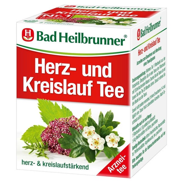 BAD Heilbrunner Herz- und Kreislauftee N 8X1,5 g