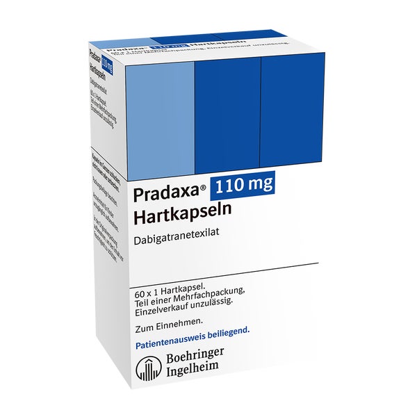 Pradaxa 110 mg Hartkapseln 180 St