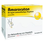 Produktabbildung: Amorocutan 50 mg/ml wirkstoffhaltiger Nagellack 3 ml