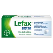 Produktabbildung: Lefax® extra Kautabletten 50 St