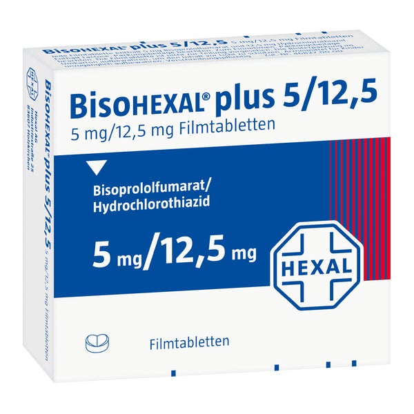 Bisohexal plus 5/12,5 Filmtabletten 30 St