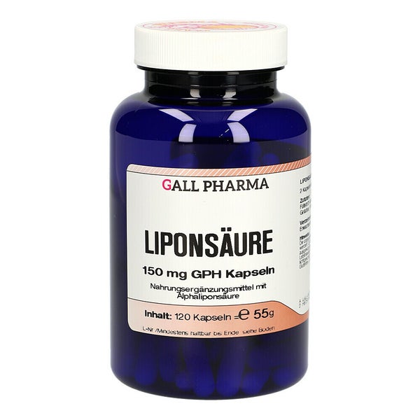 Liponsäure Kapseln 150 mg 120 St