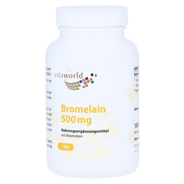 Bromelain 500 mg Kapseln 100 St