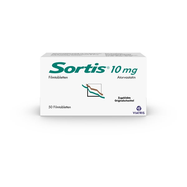 Sortis 10 mg Filmtabletten 50 St
