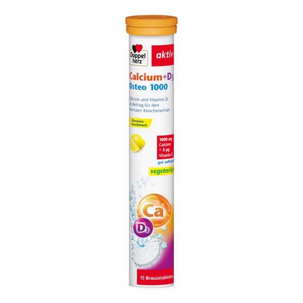 Doppelherz aktiv Calcium + D3 Osteo 1.000 15 St