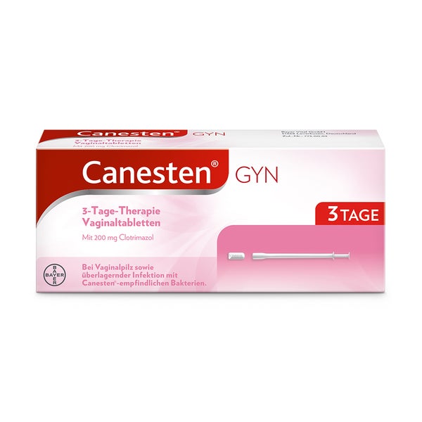 Canesten GYN 3-Tage-Therapie Vaginaltabletten 3 St
