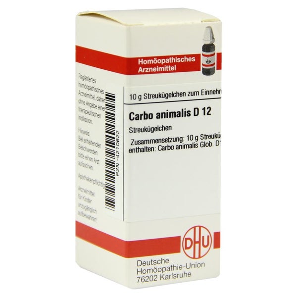 Carbo Animalis D 12 Globuli 10 g