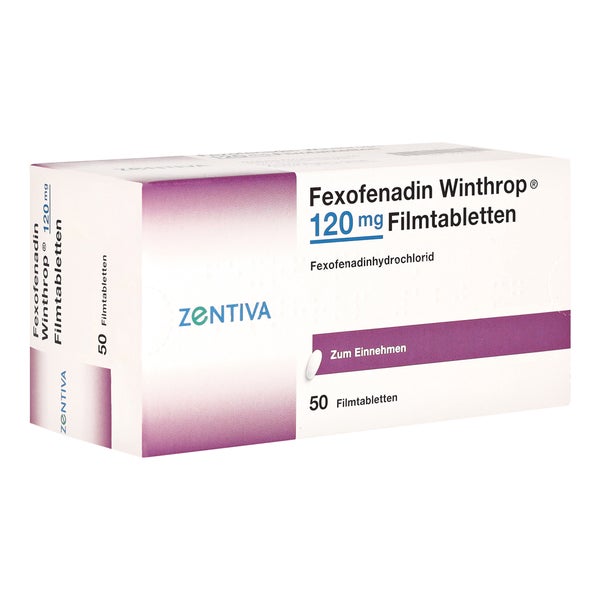 FEXOFENADIN Winthrop 120 mg Filmtabletten 50 St