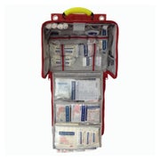 Holthaus Medical PARAMEDIC Wandtasche, wetterbeständig, mit Wandbefestigung - 1 Wandtasche mit Inhalt nach DIN 13169 1 St