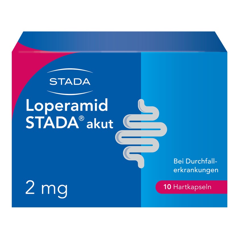 Loperamid STADA akut 2mg Hartkapseln 10 St