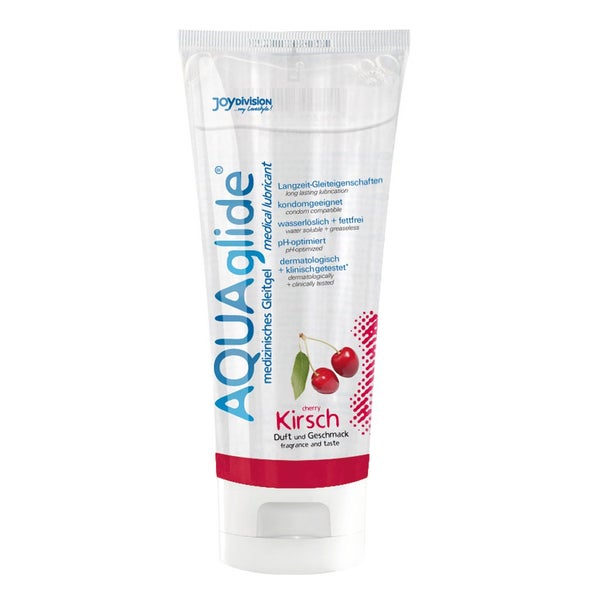 AQUAglide Kirsche Gleitgel – wasserbasiert, pH-neutral 100ml (0.1 l) 100 ml