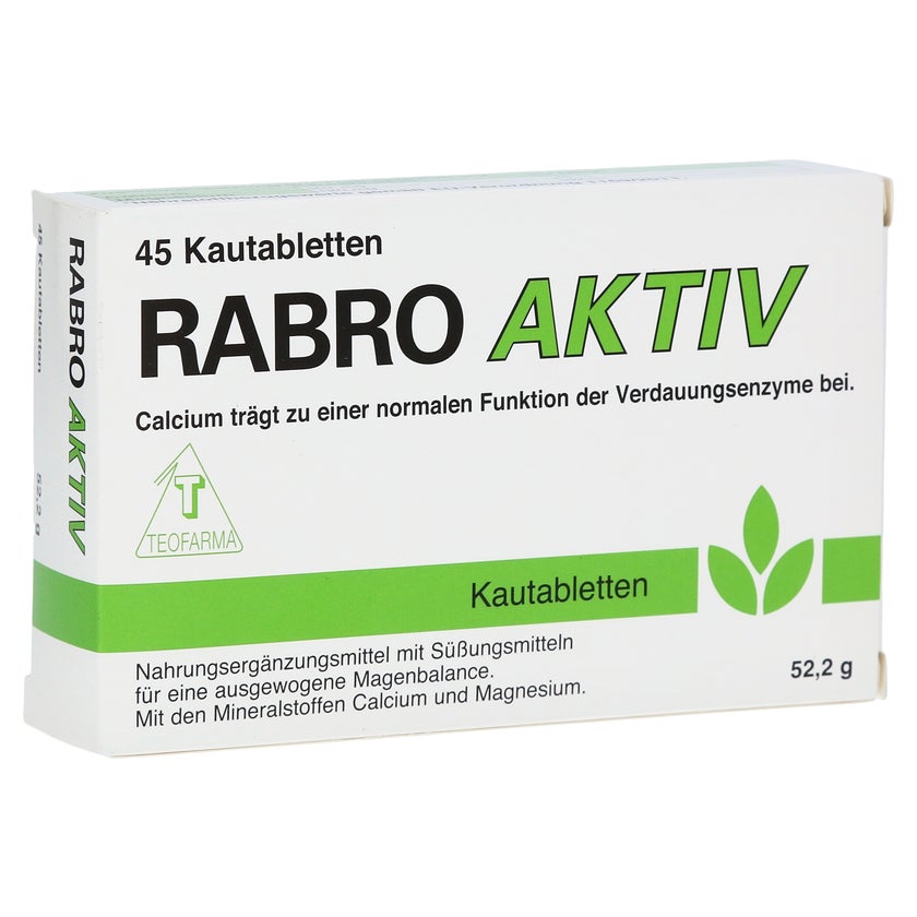 Rabro Aktiv Kautabletten 45 St