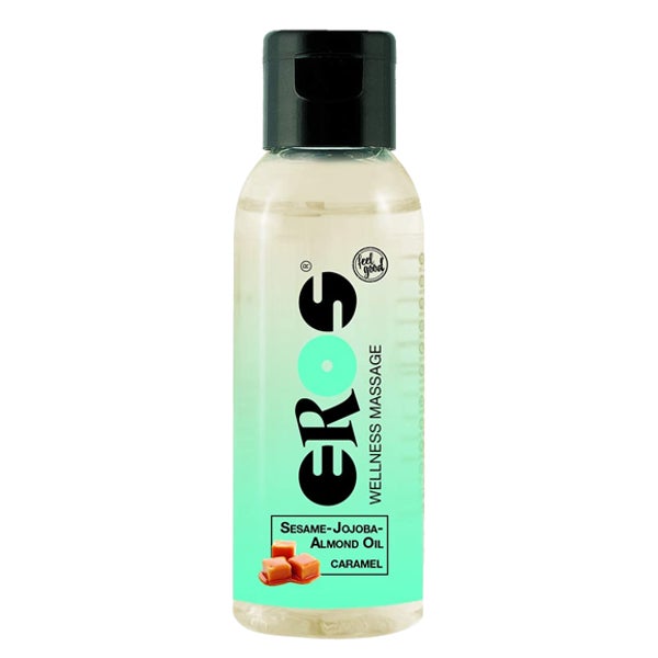 «Caramel» Wellness Massage Oil mit Karamell-Duft (0.05 l) 50 ml