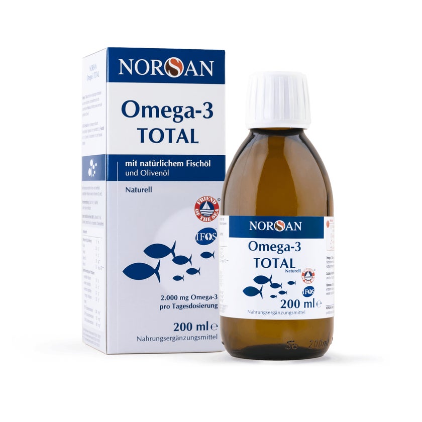 Norsan Omega-3 Total Naturell flüssig 200 ml