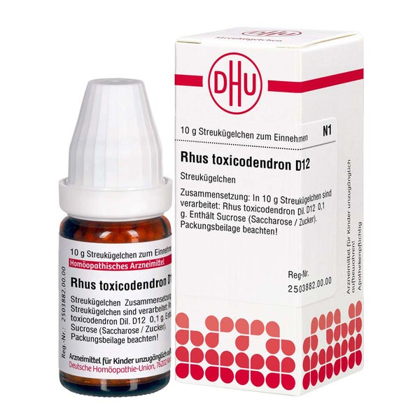 Rhus toxicodendron D12 Globuli 10 g