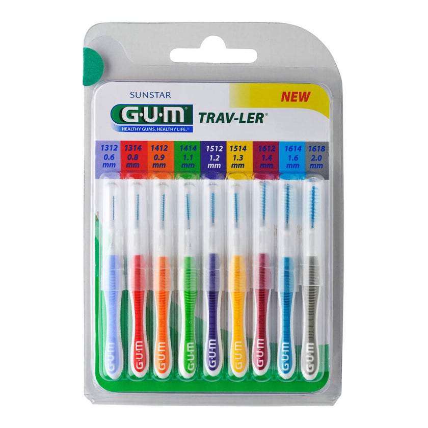 GUM Trav-ler Sortiment Interdentalbürste 9 St