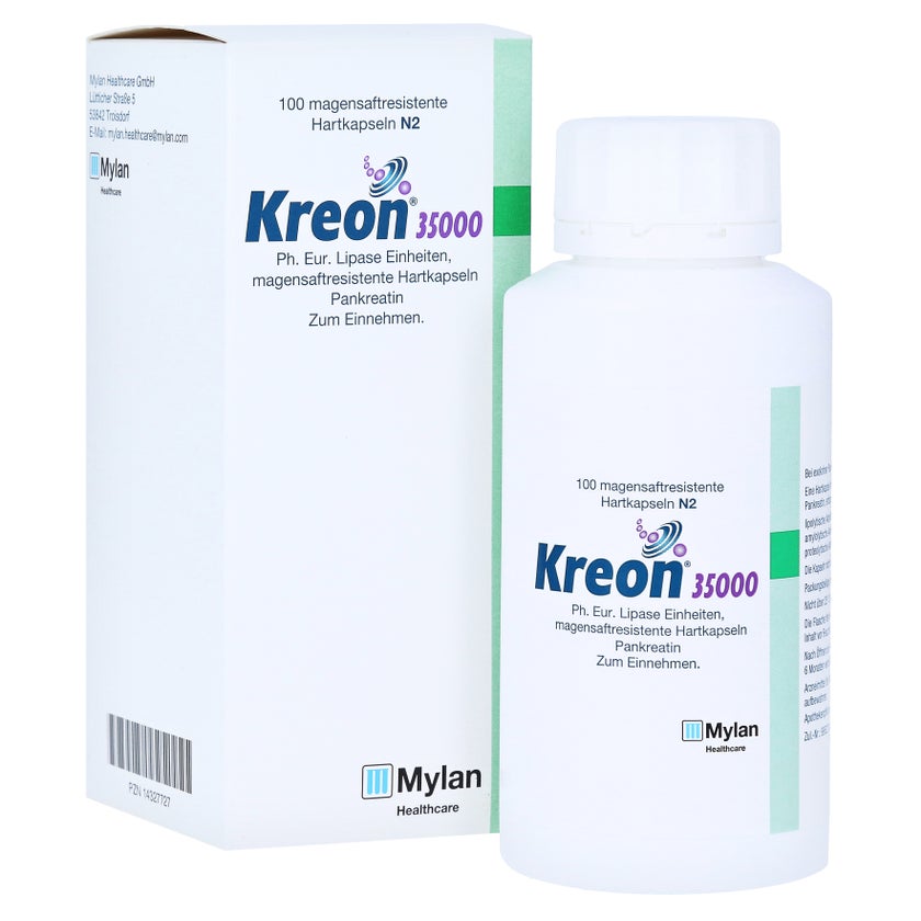 Kreon 35.000 Ph.eur.lipase Einheiten msr 100 St