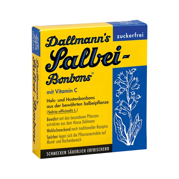 Dallmann's Salbeibonbons zuckerfrei 20 St