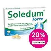 Produktabbildung: Soledum® forte 20 St