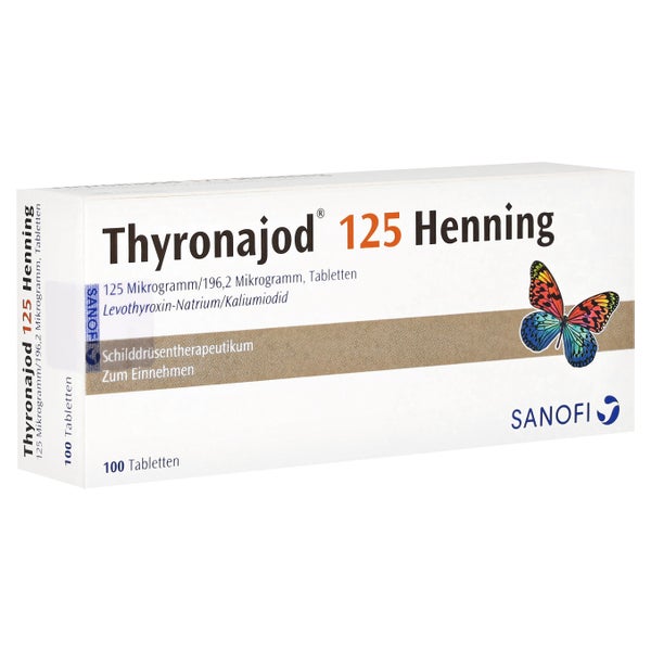 Thyronajod 125 Henning Tabletten 100 St