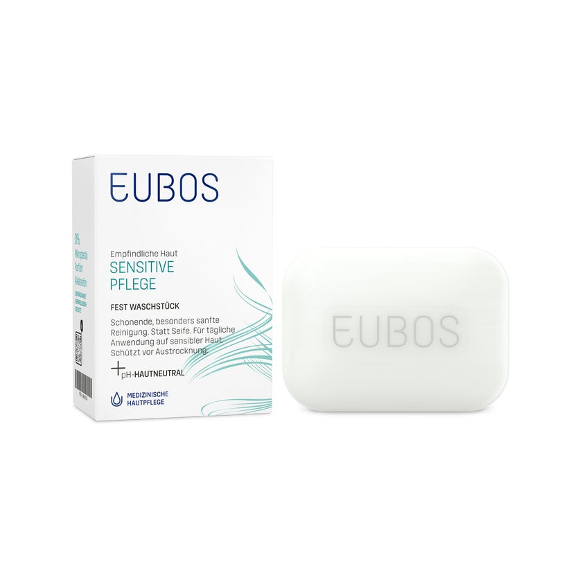 EUBOS Sensitive Pflege Fest Waschstück 125 g