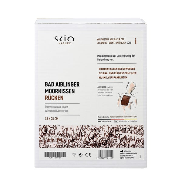 Scio Bad Aib MoorkissRücken 38x25cm 1 St