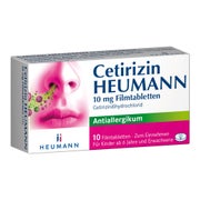 Produktabbildung: Cetirizin HEUMANN 10 mg 10 St